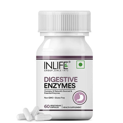 Inlife Digestive Enzymes Broad-Spectrum (60 Capsules)