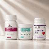Fatigue Fighter Essentials for fatigue, weakness & muscle loss - CoQ10, Assimilate Vegan Protein Vitamin D3+K2-7