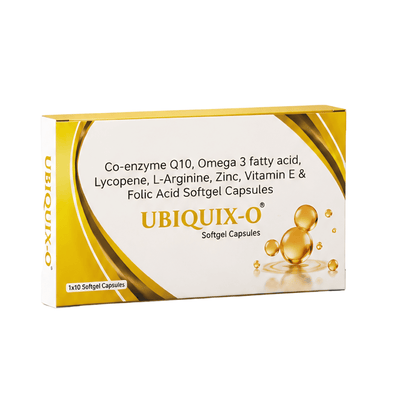 PeachX Ubiquix O - Coenzyme Q10 100 mg + Omega (10 Tabs)