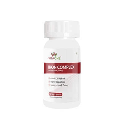 Vitaone Iron Bisglycinate Complex (60 Capsules)