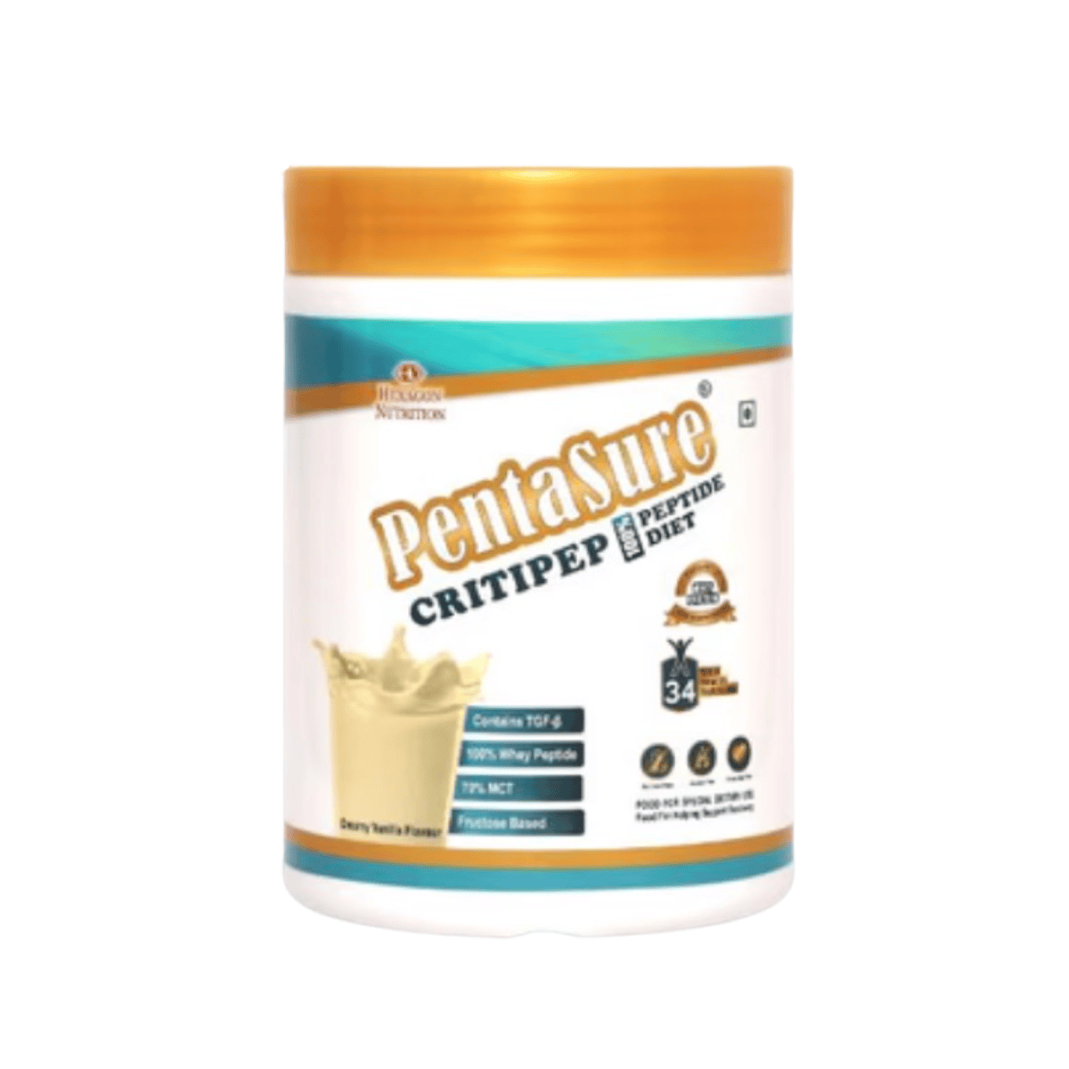 PentaSure Critipep Peptide Diet Powder, Creamy Vanilla, 400 g