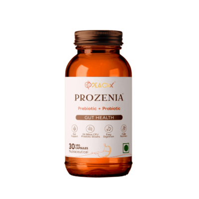 PeachX Prozenia Prebiotic + Probiotic (30 Capsules)