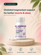 Inlife Magnesium Glycinate Forte 440mg (60 Tablets)