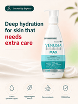 Venusia Max Moisturising Lotion, Deep Hydration for Normal to Dry Skin (300 gm)