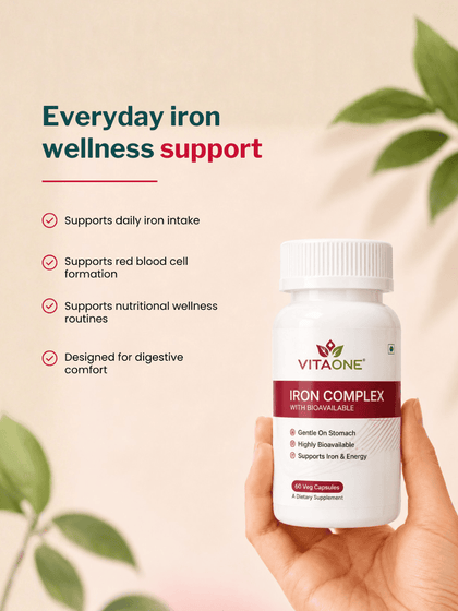Vitaone Iron Bisglycinate Complex (60 Capsules)