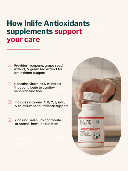 Inlife Lycopene & Green Tea Antioxidant (60 Tablets)