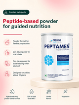 Nestle Peptamen Peptide-Based Diet Powder (Vanilla Flavour) for Nutritional Support (400 gm)