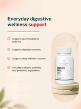 Autoimmunity Care Complete Biotic Care, 3 in 1 Pre Pro & Postbiotic (60 Capsules)