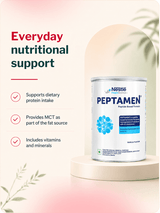 Nestle Peptamen Peptide-Based Diet Powder (Vanilla Flavour) for Nutritional Support (400 gm)
