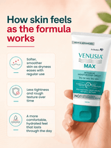 Venusia Max Intensive Moisturising Cream, with Natural Butters for Dry Skin (150 gm)