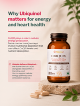 PeachX Ubiquix Ubiquinol 300mg + Astaxanthin (30 Capsules)