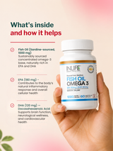Inlife Fish Oil Omega-3 1000mg (60 Capsules)