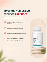 Autoimmunity Care Complete Biotic Care, 3 in 1 Prebiotic, Probiotic & Postbiotic, 60 Veg Capsules