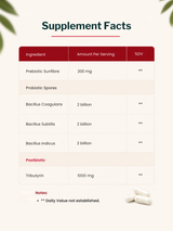 Autoimmunity Care Complete Biotic Care, 3 in 1 Prebiotic, Probiotic & Postbiotic, 60 Veg Capsules