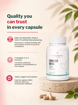 Autoimmunity Care Complete Biotic Care, 3 in 1 Prebiotic, Probiotic & Postbiotic, 60 Veg Capsules