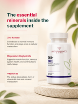 Autoimmunity Care ZMA+ — Zinc, Magnesium & B6 (60 Capsules)