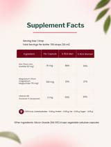 Autoimmunity Care ZMA+ — Zinc, Magnesium & B6 (60 Capsules)