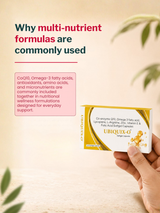 PeachX Ubiquix O - Coenzyme Q10 100 mg + Omega (10 Tabs)
