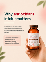 PeachX Antioxia Liposomal Glutathione 500mg + Vit C (30 Capsules)