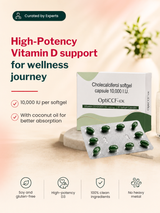 B'spoke OptiCCF High-Strength D3 10K (60 Capsules)
