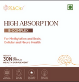 Vitamin B Complex - High Absorption B-Complex for Methylation and Brain, Cellular and Neuro Health